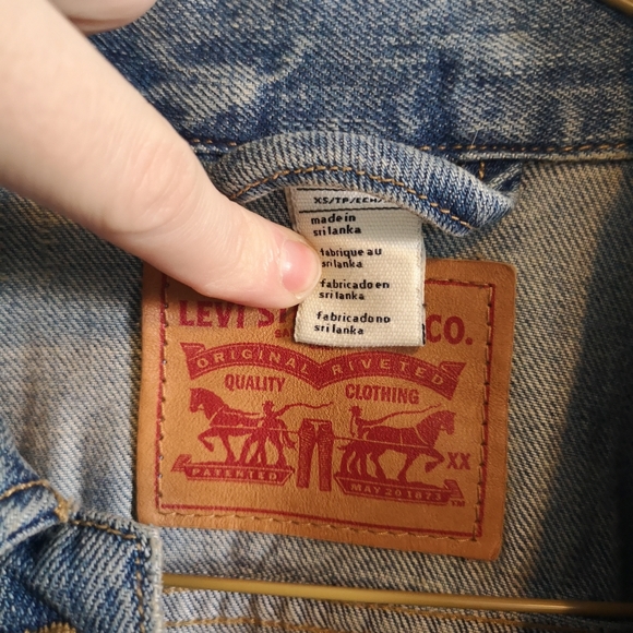 Levi Strauss Denim Jacket XS - Picture 2 of 3